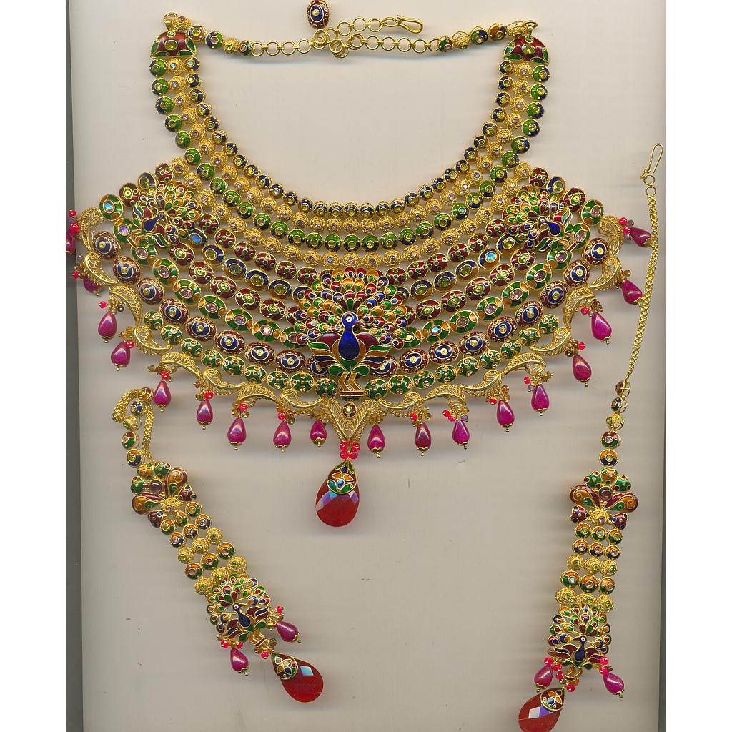 GOLD HALF SET ROUND ANTIQUE FANCY