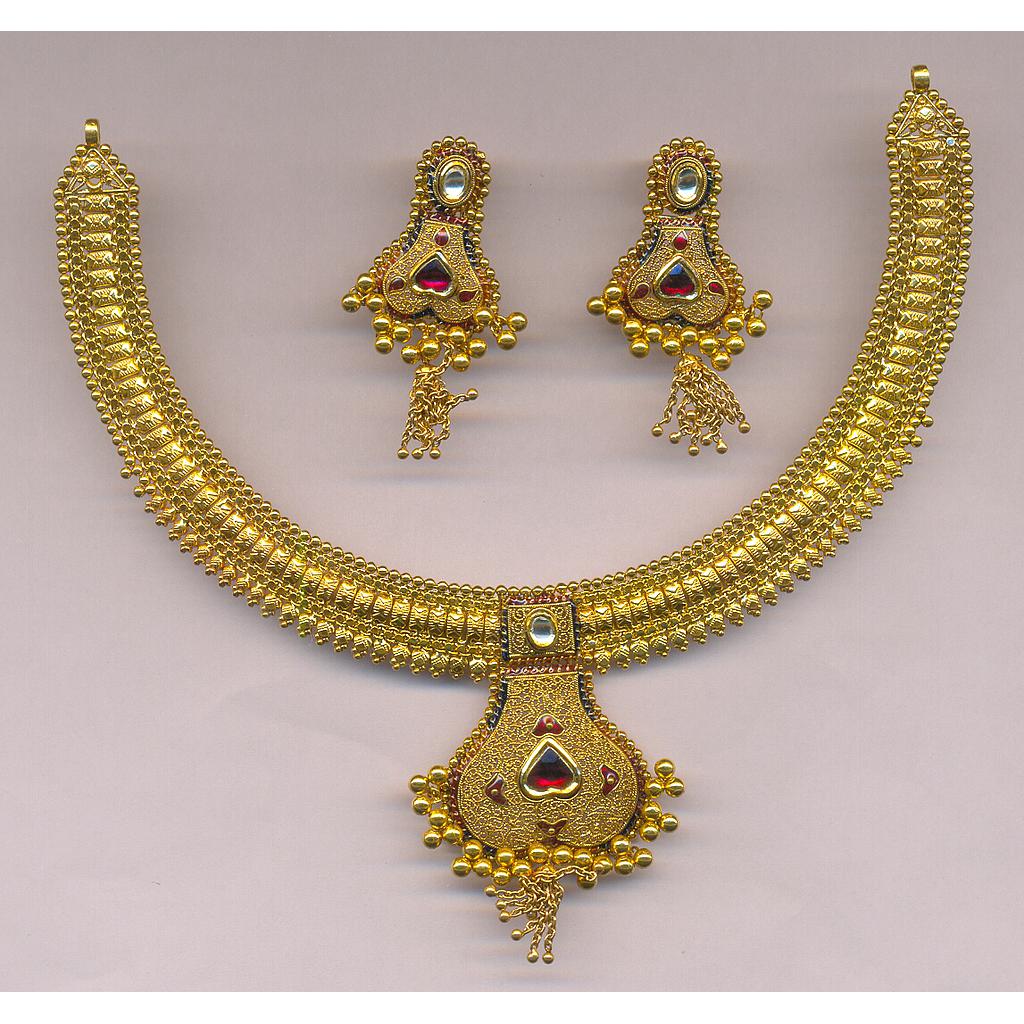 GOLD HALF SET ROUND ANTIQUE FANCY