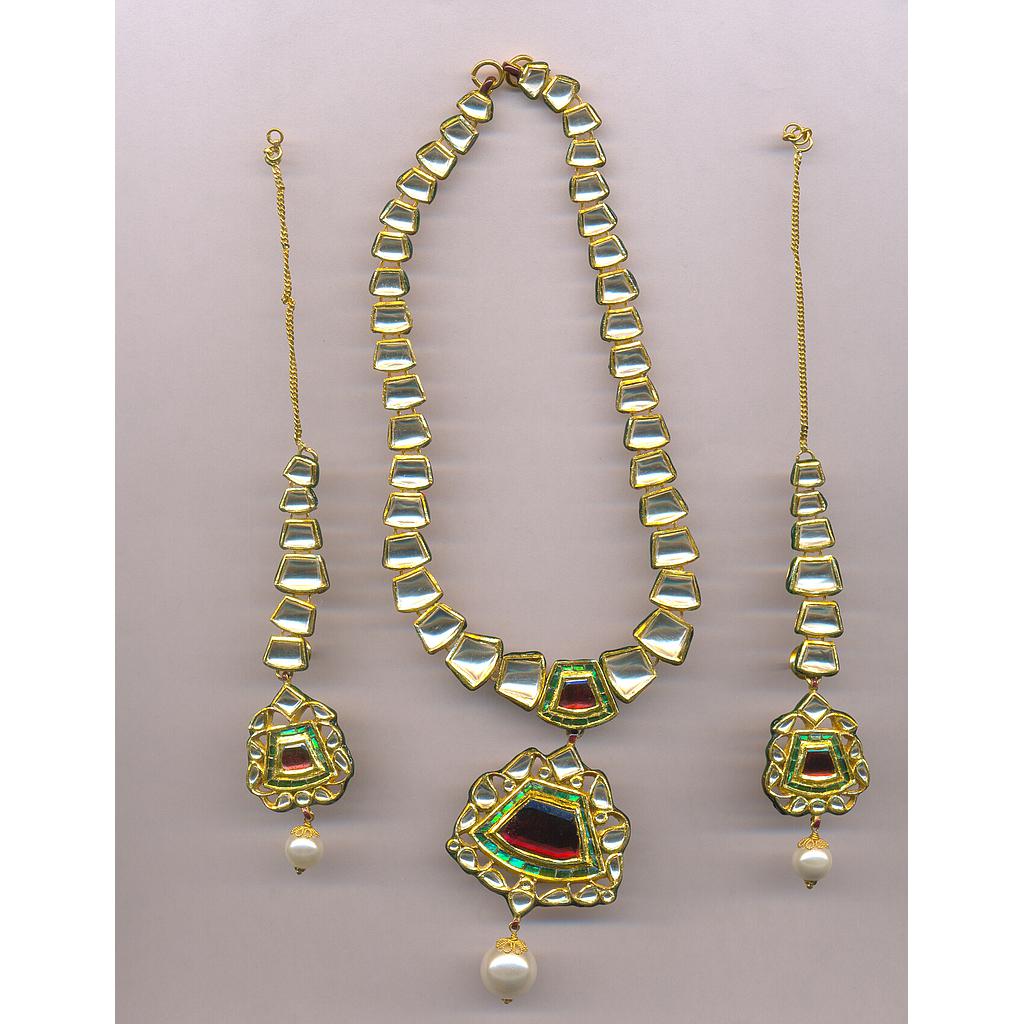 GOLD HALF SET ROUND ANTIQUE FANCY