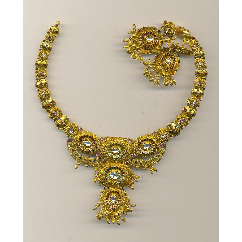 GOLD HALF SET ROUND ANTIQUE GENERAL