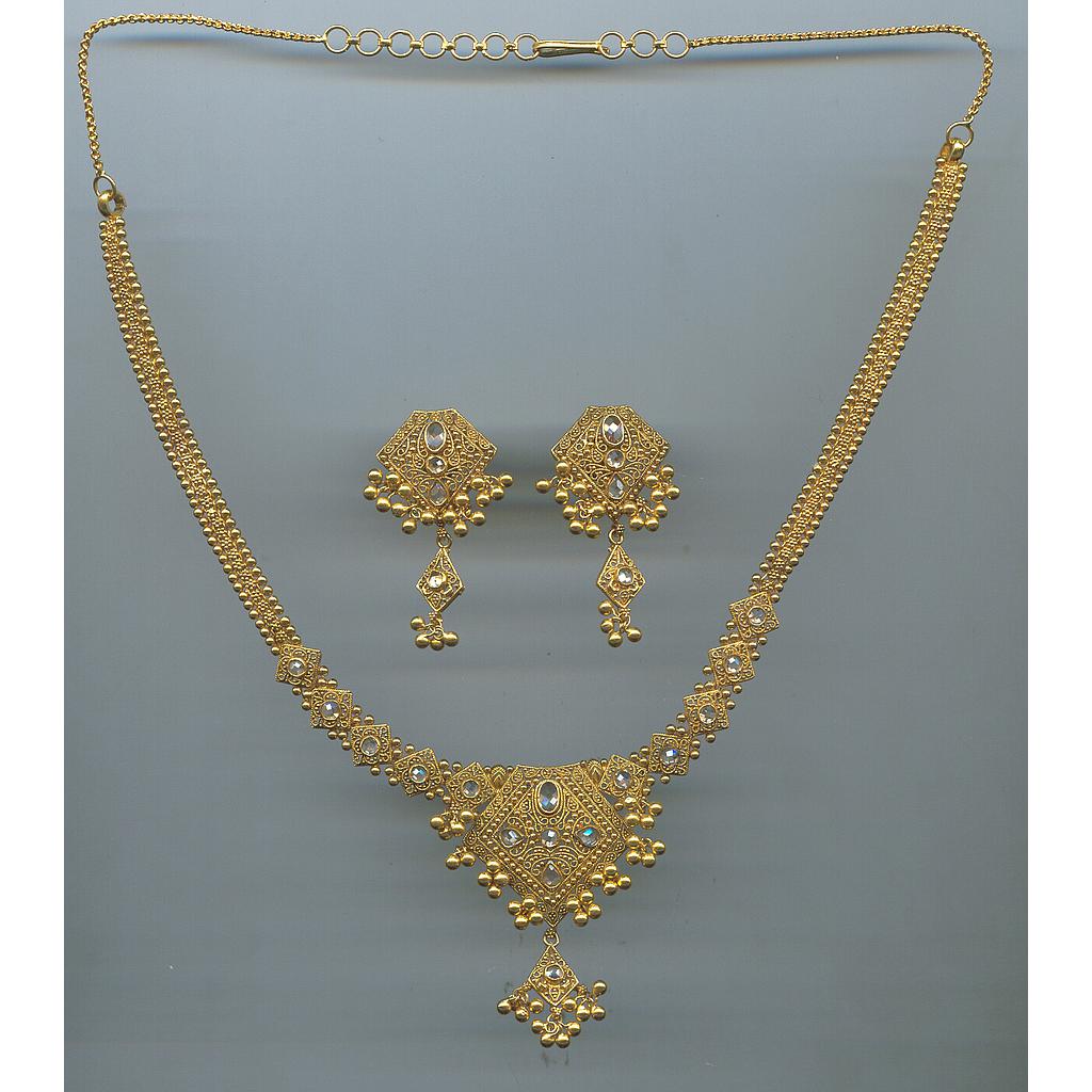 GOLD HALF SET ROUND ANTIQUE GENERAL