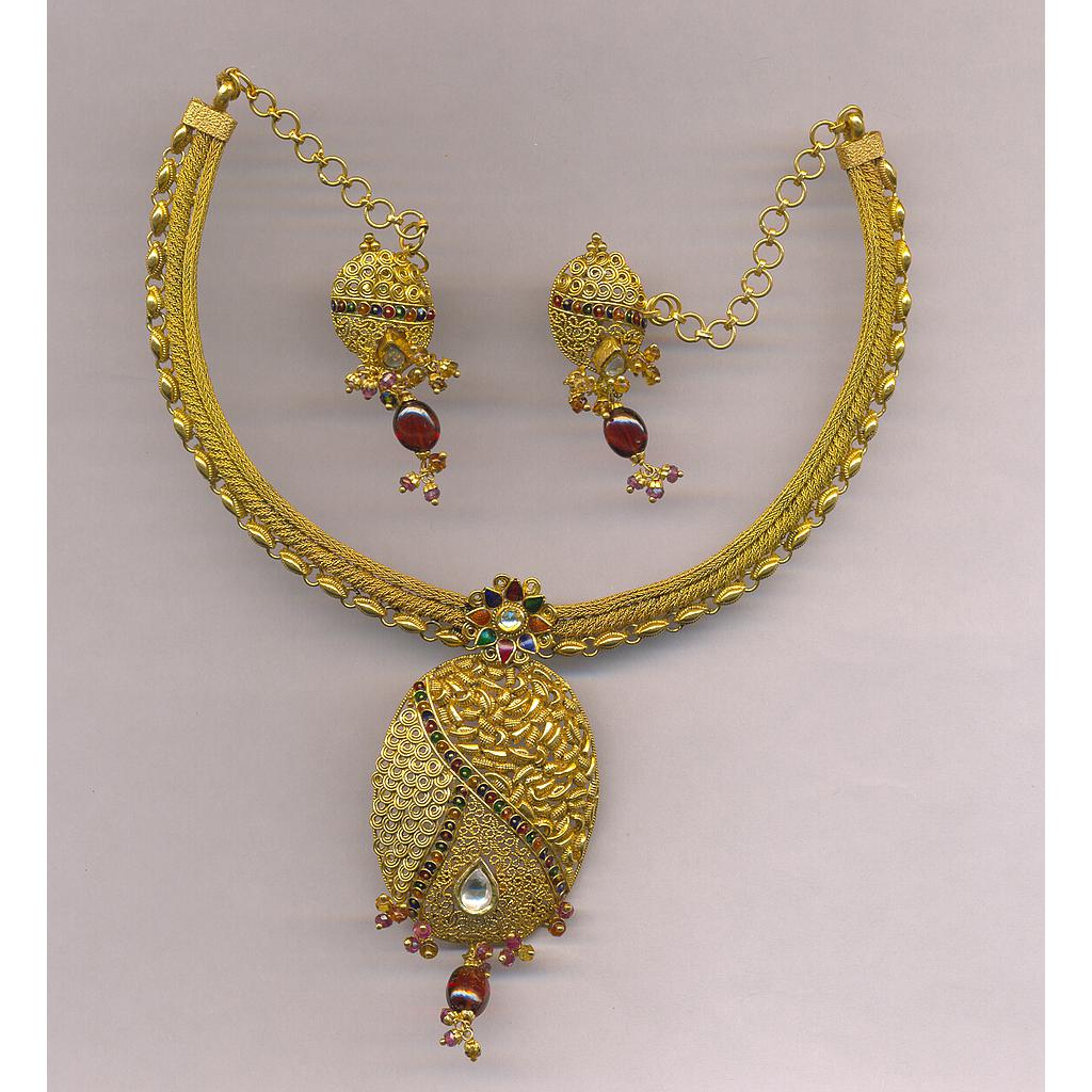 GOLD HALF SET ROUND ANTIQUE GENERAL