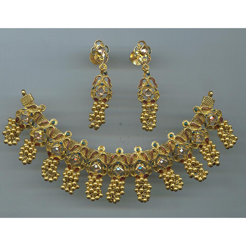 GOLD HALF SET ROUND ANTIQUE GENERAL