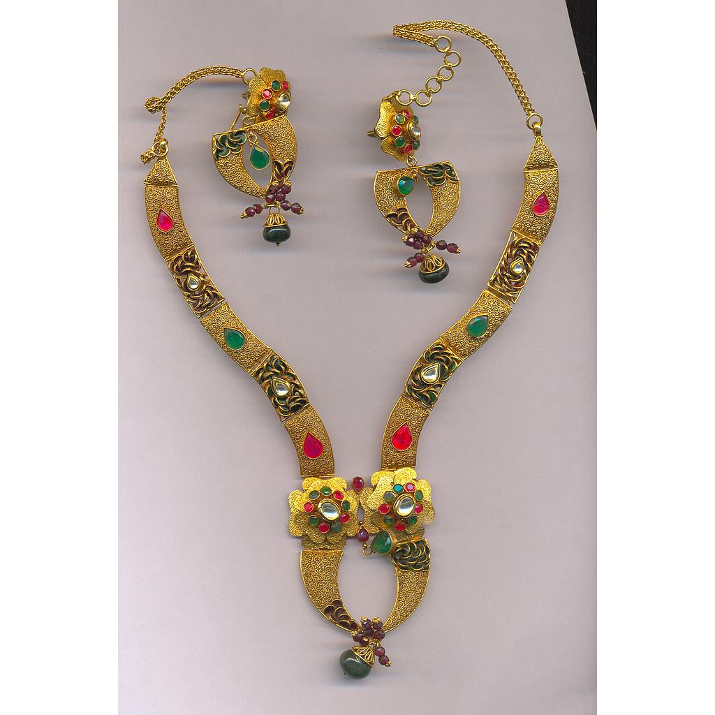 GOLD HALF SET ROUND ANTIQUE GENERAL