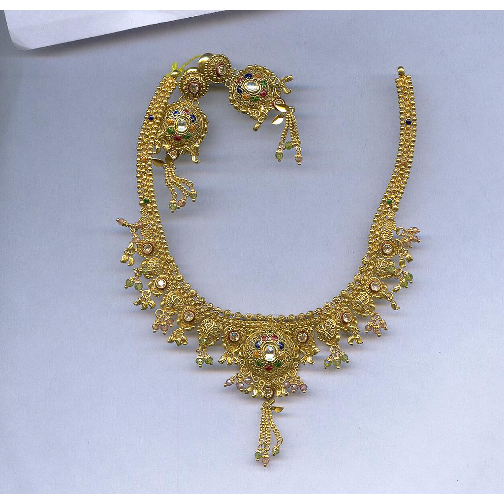 GOLD HALF SET ROUND ANTIQUE GENERAL