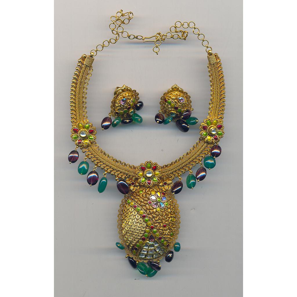 GOLD HALF SET ROUND ANTIQUE GENERAL