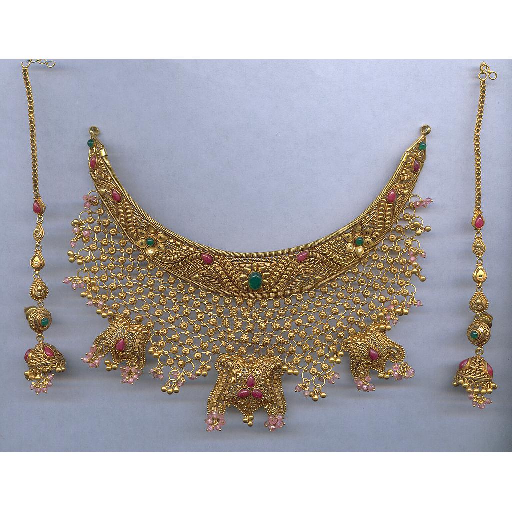 GOLD HALF SET ROUND ANTIQUE GENERAL