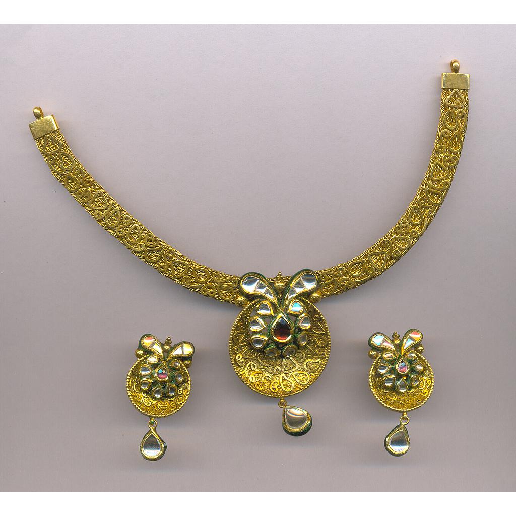 GOLD HALF SET ROUND ANTIQUE GENERAL