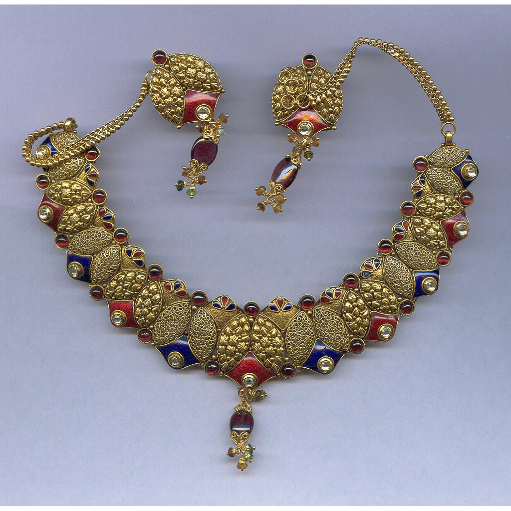 GOLD HALF SET ROUND ANTIQUE GENERAL
