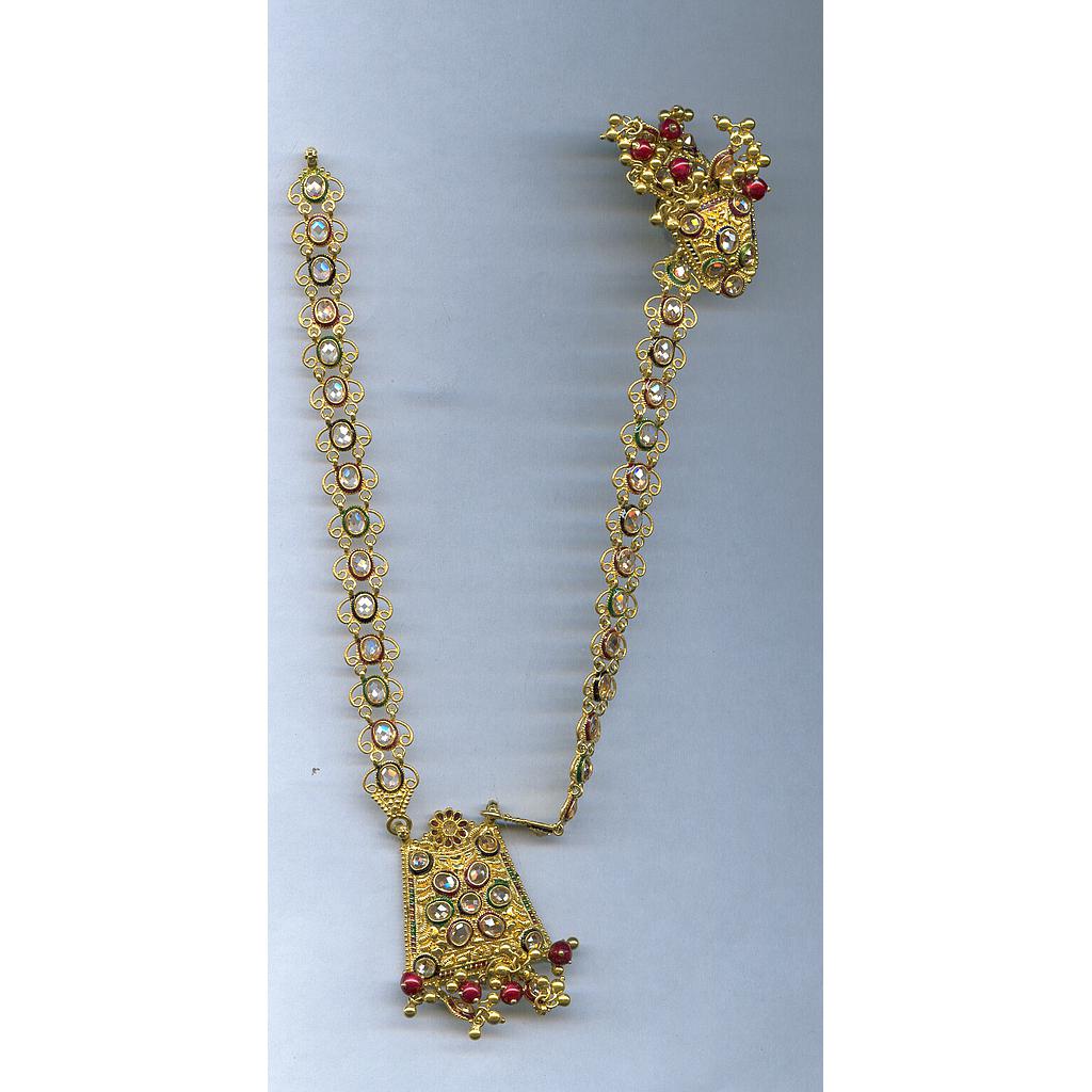 GOLD HALF SET ROUND ANTIQUE GENERAL