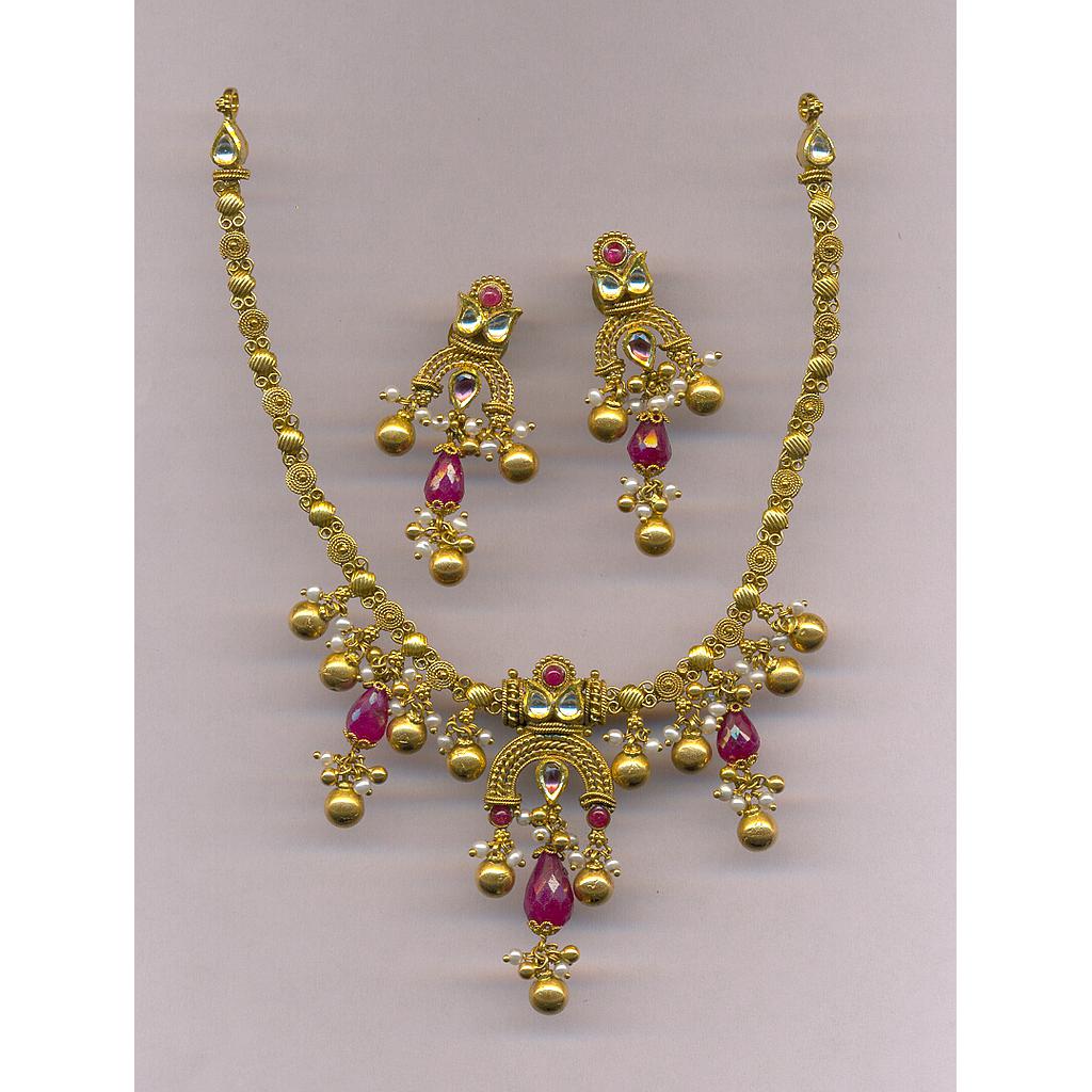 GOLD HALF SET ROUND ANTIQUE GENERAL