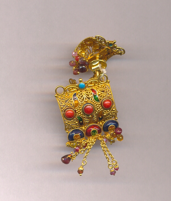 GOLD HALF SET ROUND ANTIQUE GENERAL