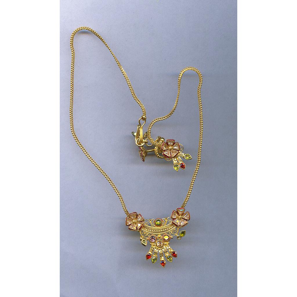 GOLD HALF SET ROUND ANTIQUE GENERAL