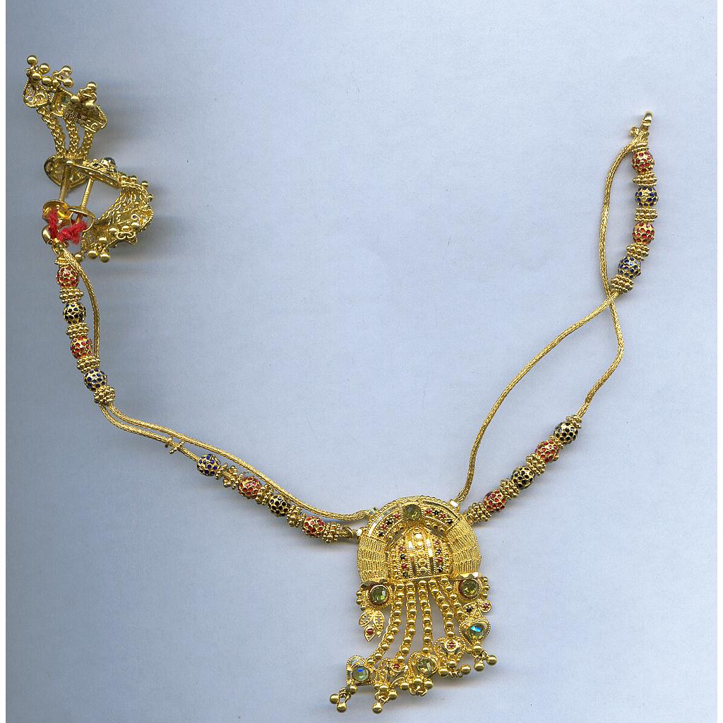GOLD HALF SET ROUND ANTIQUE GENERAL