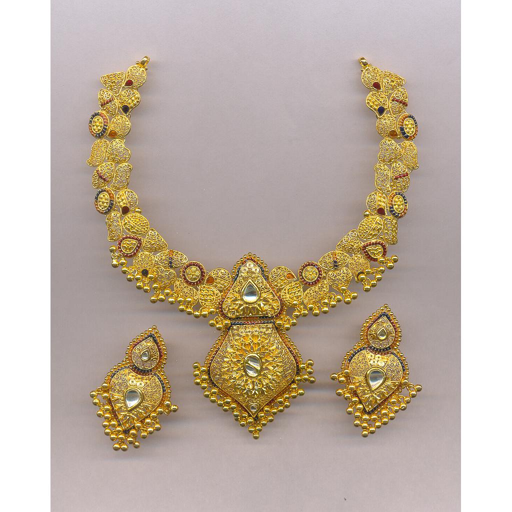 GOLD HALF SET ROUND ANTIQUE GENERAL