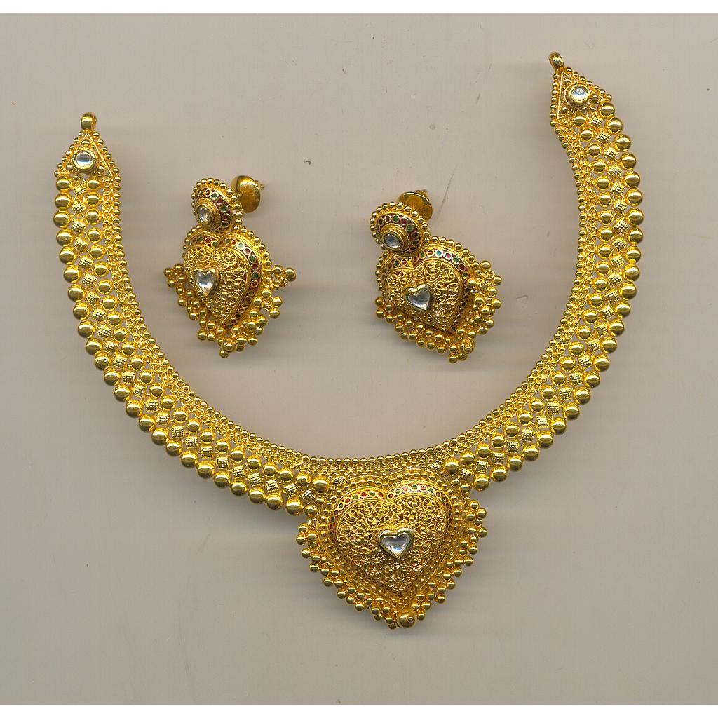 GOLD HALF SET ROUND ANTIQUE GENERAL
