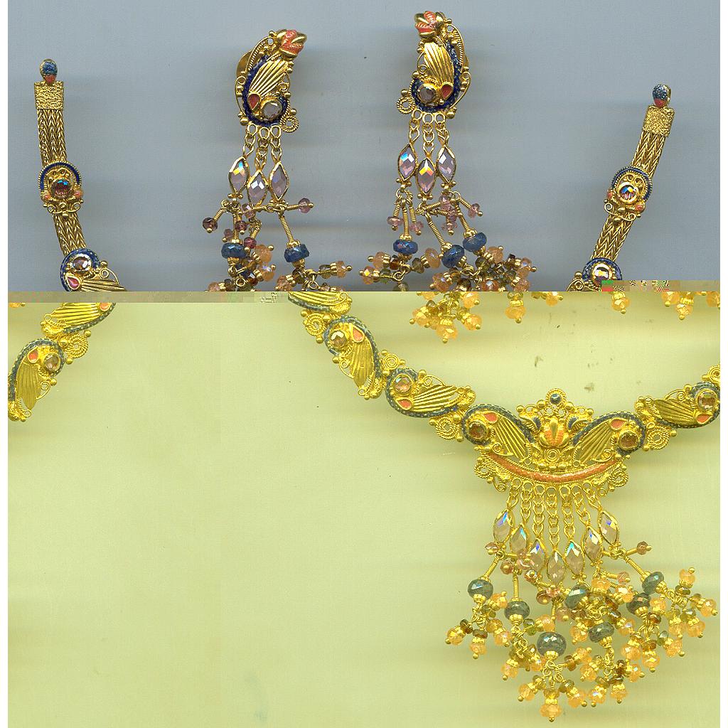GOLD HALF SET ROUND ANTIQUE GENERAL