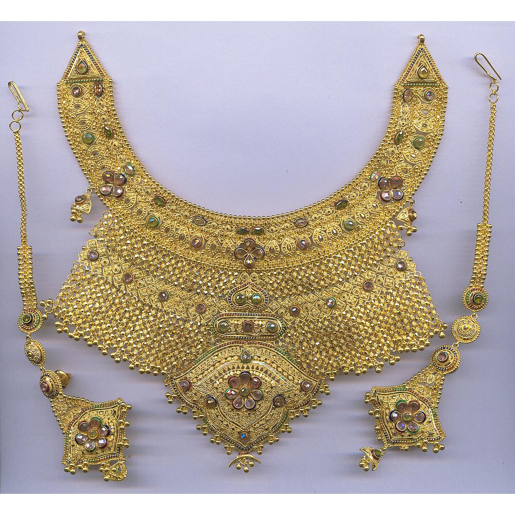 GOLD HALF SET ROUND ANTIQUE GENERAL