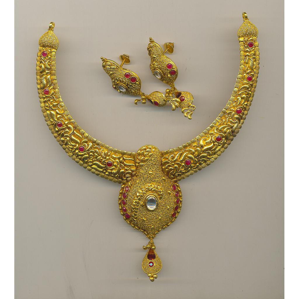 GOLD HALF SET ROUND ANTIQUE GENERAL