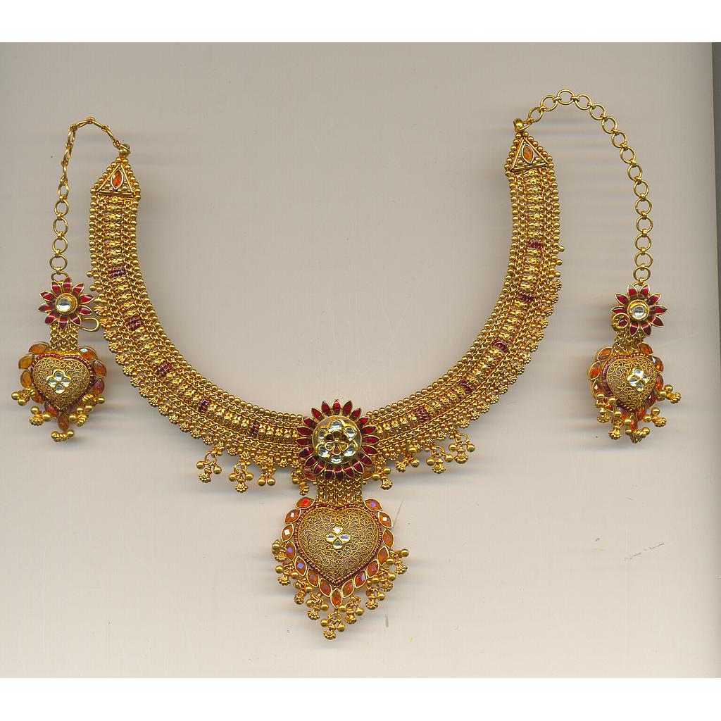 GOLD HALF SET ROUND ANTIQUE GENERAL