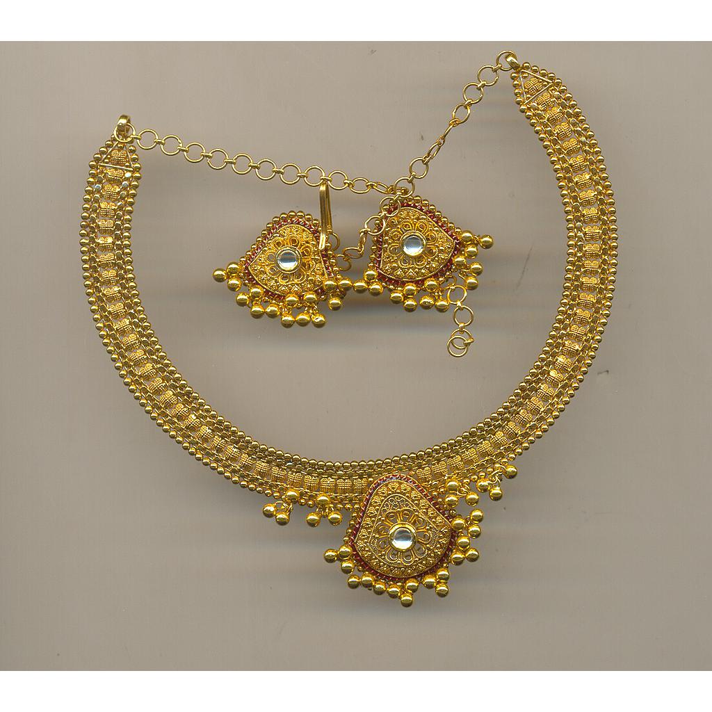 GOLD HALF SET ROUND ANTIQUE GENERAL