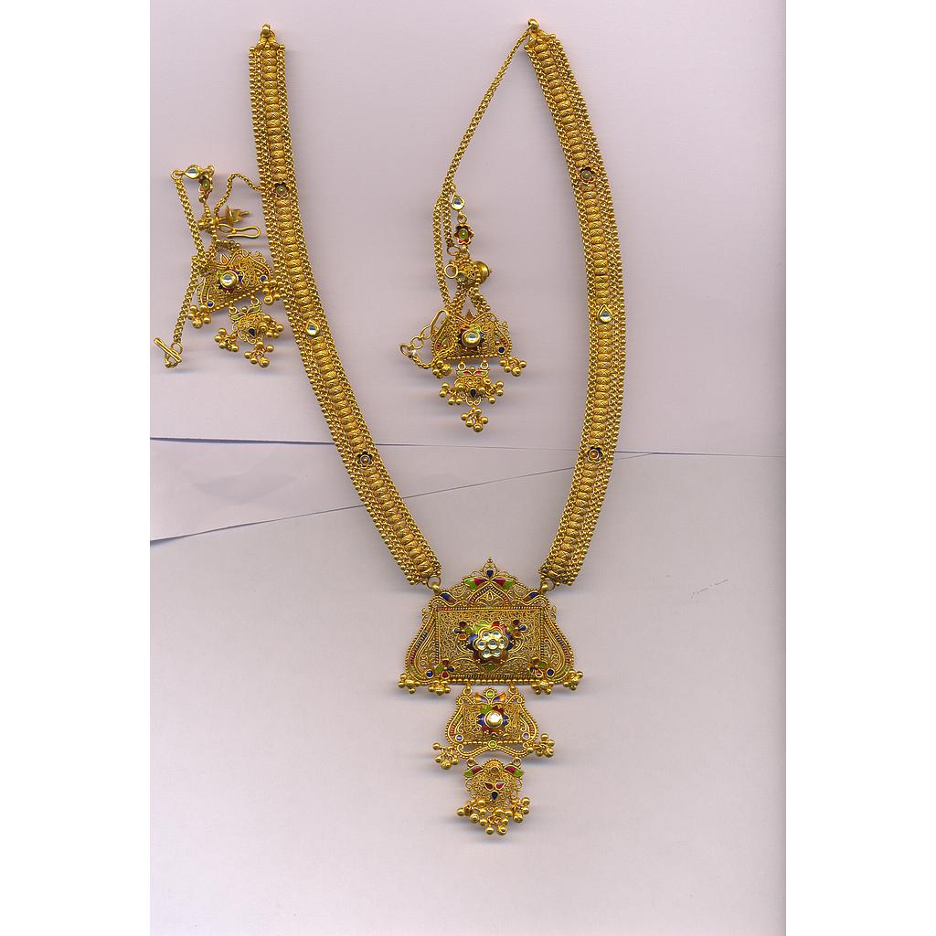 GOLD HALF SET ROUND ANTIQUE GENERAL