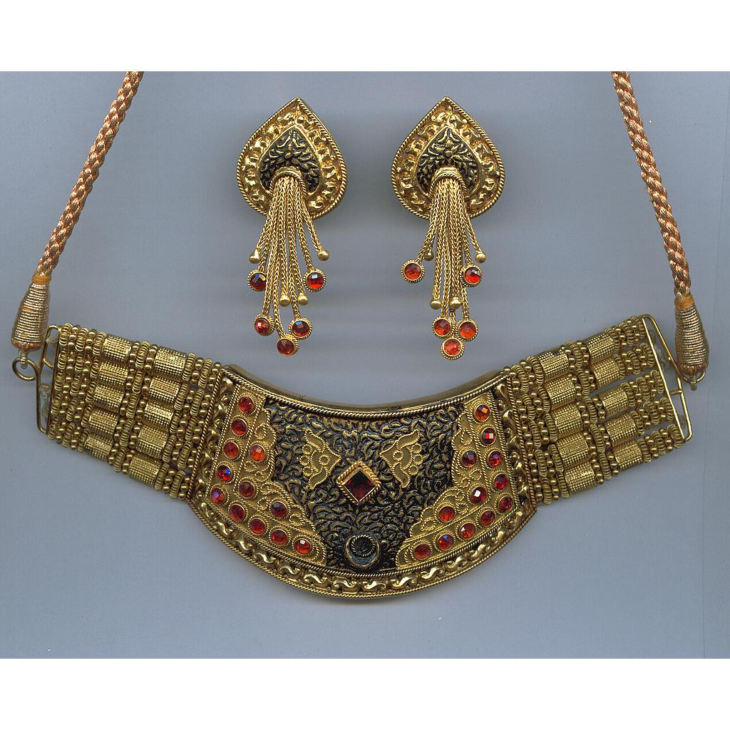 GOLD HALF SET ROUND ANTIQUE GENERAL