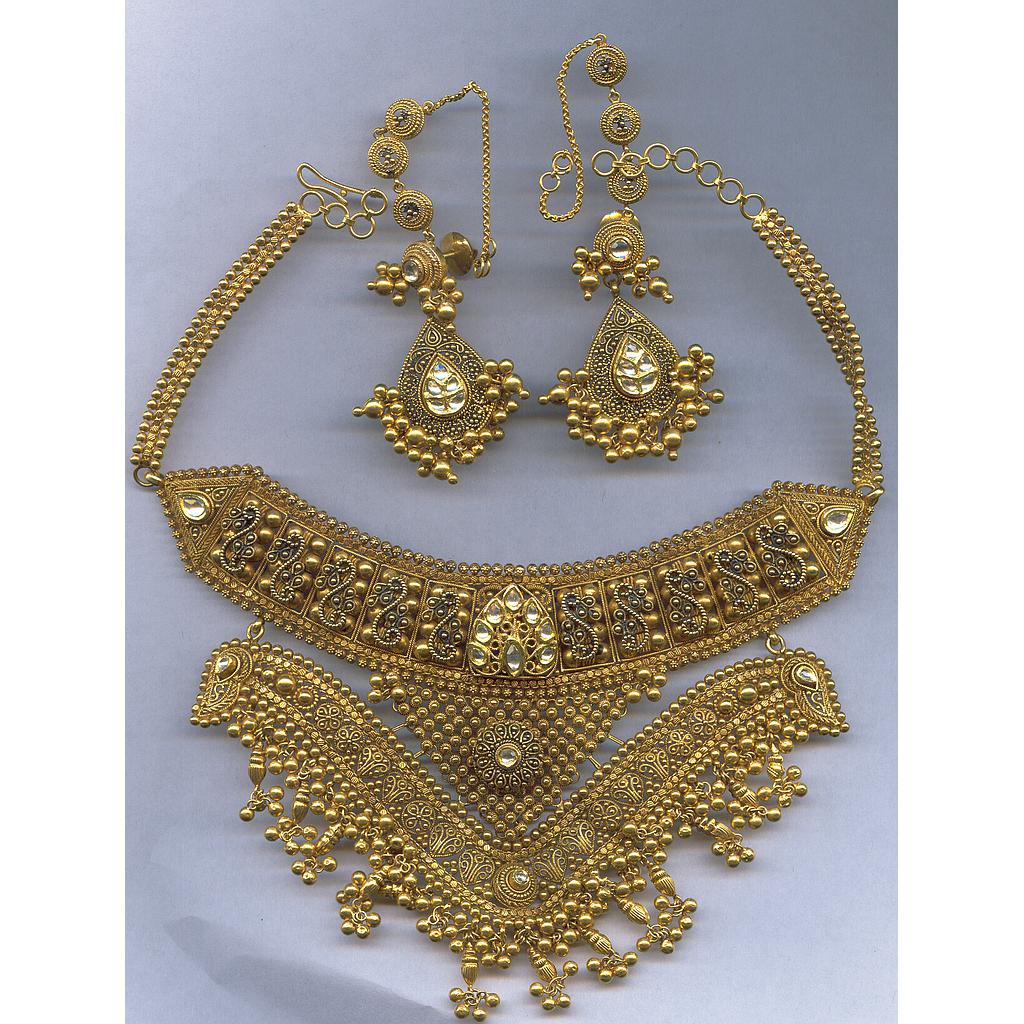 GOLD HALF SET ROUND ANTIQUE GENERAL