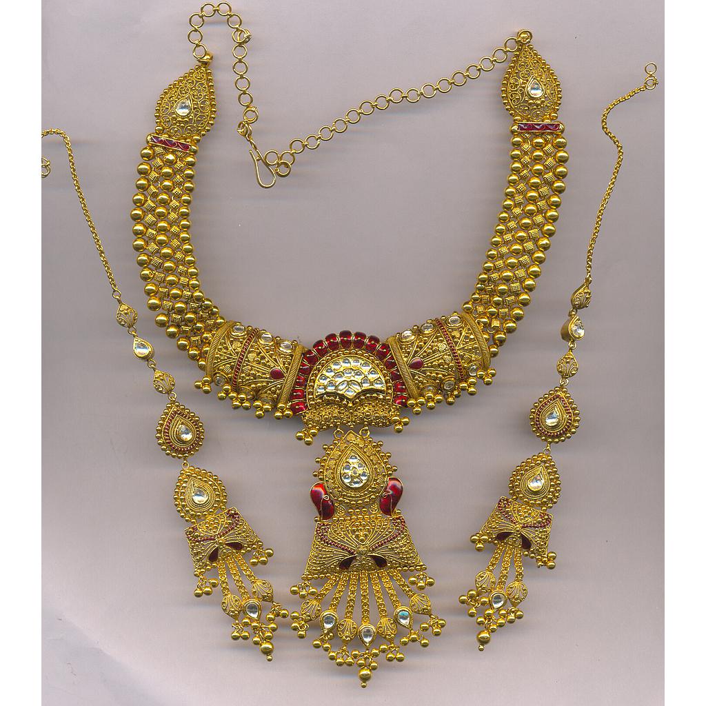 GOLD HALF SET ROUND ANTIQUE GENERAL