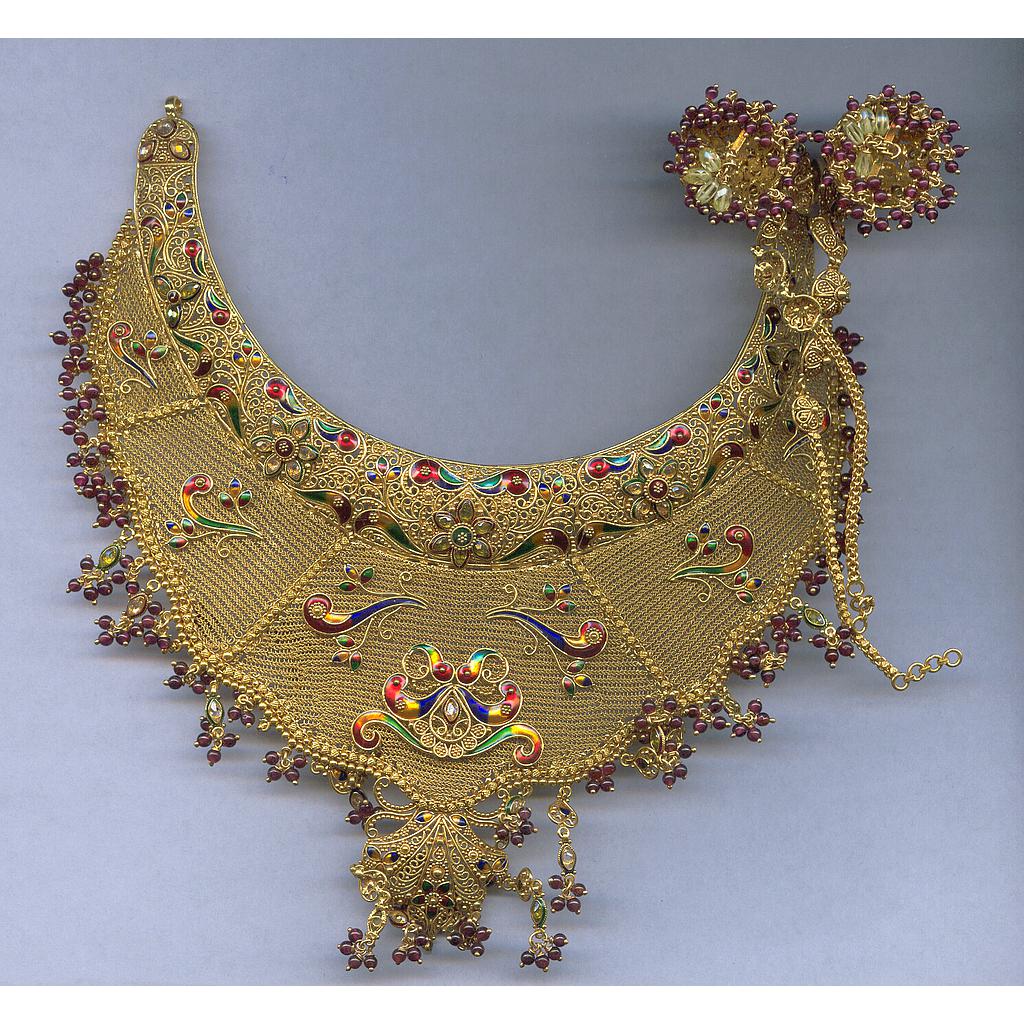 GOLD HALF SET ROUND ANTIQUE GENERAL