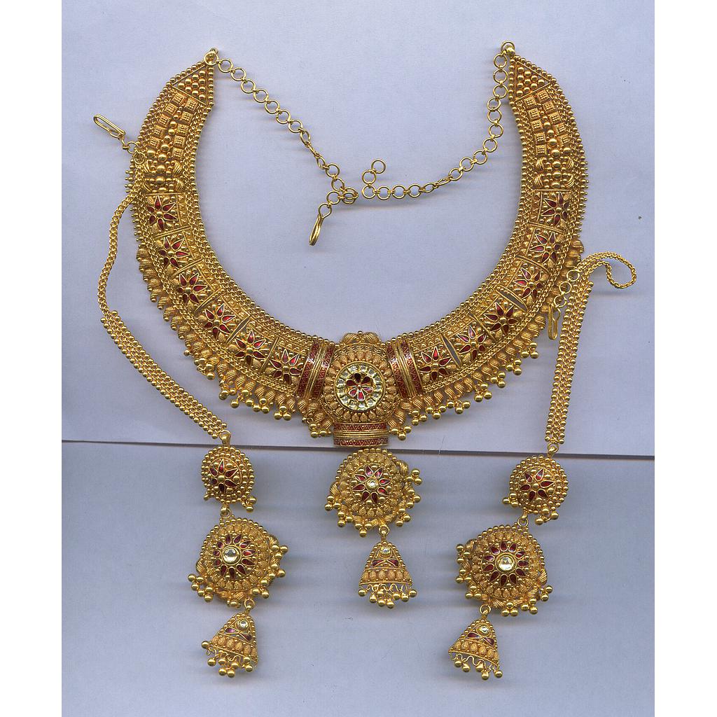 GOLD HALF SET ROUND ANTIQUE GENERAL