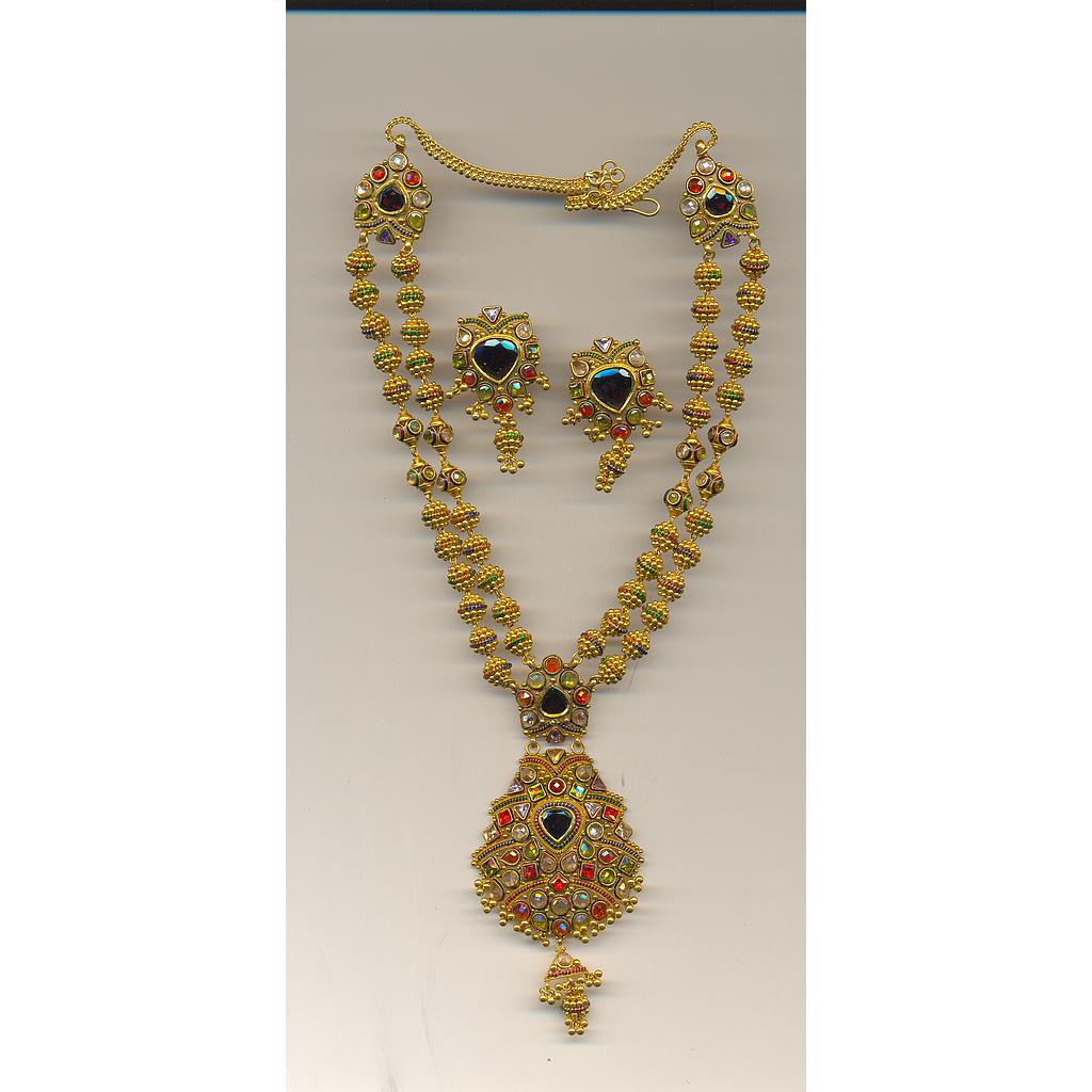 GOLD HALF SET ROUND ANTIQUE GENERAL