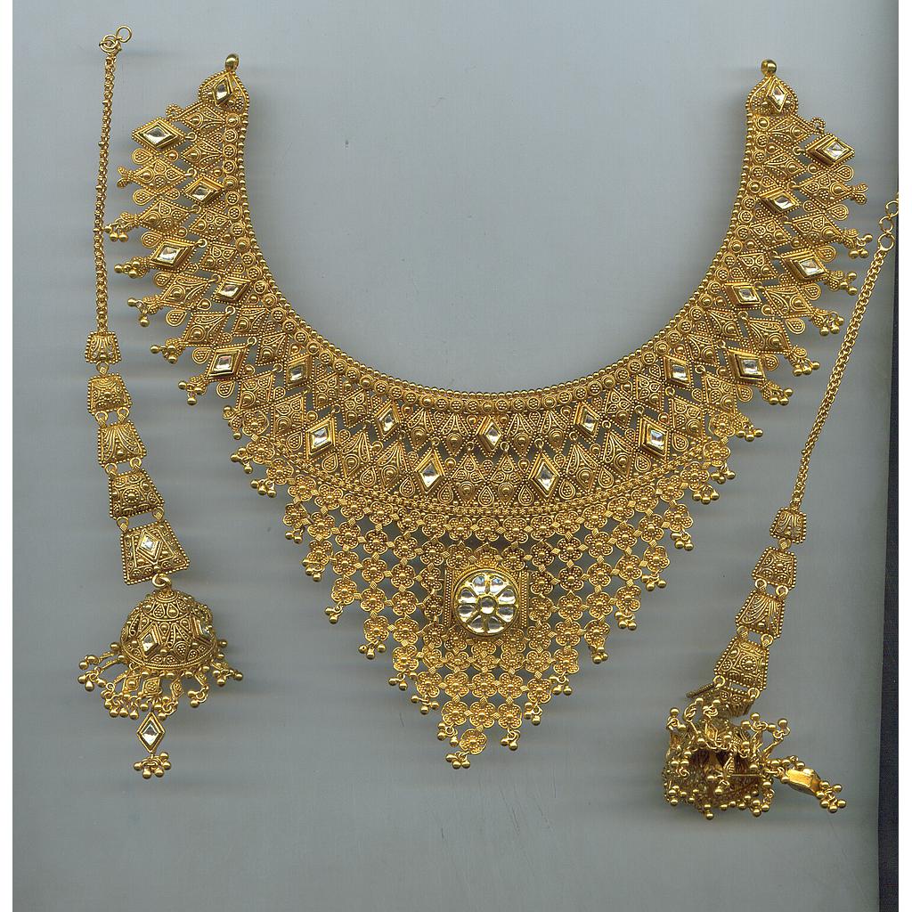 GOLD HALF SET ROUND ANTIQUE GENERAL