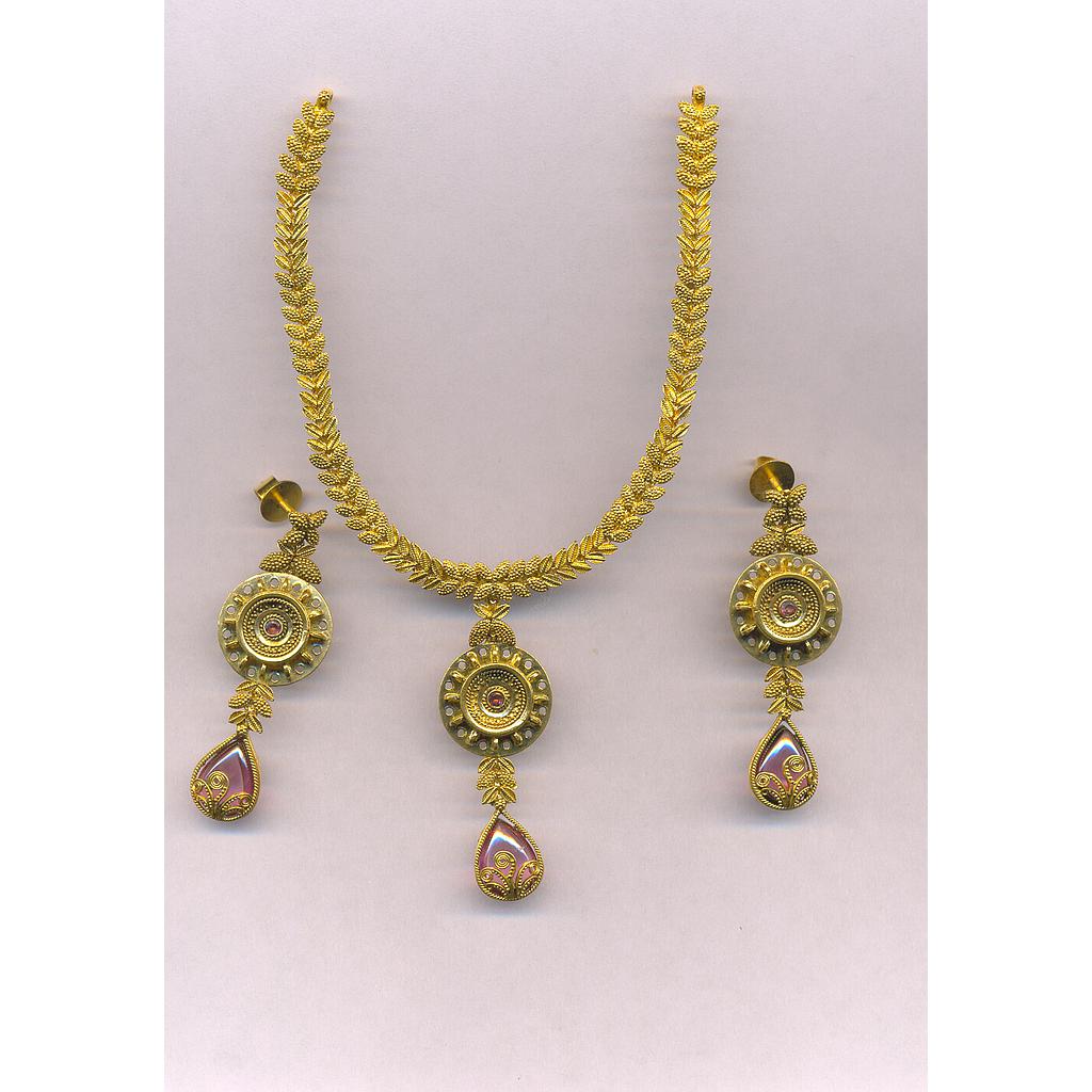 GOLD HALF SET ROUND ANTIQUE GENERAL