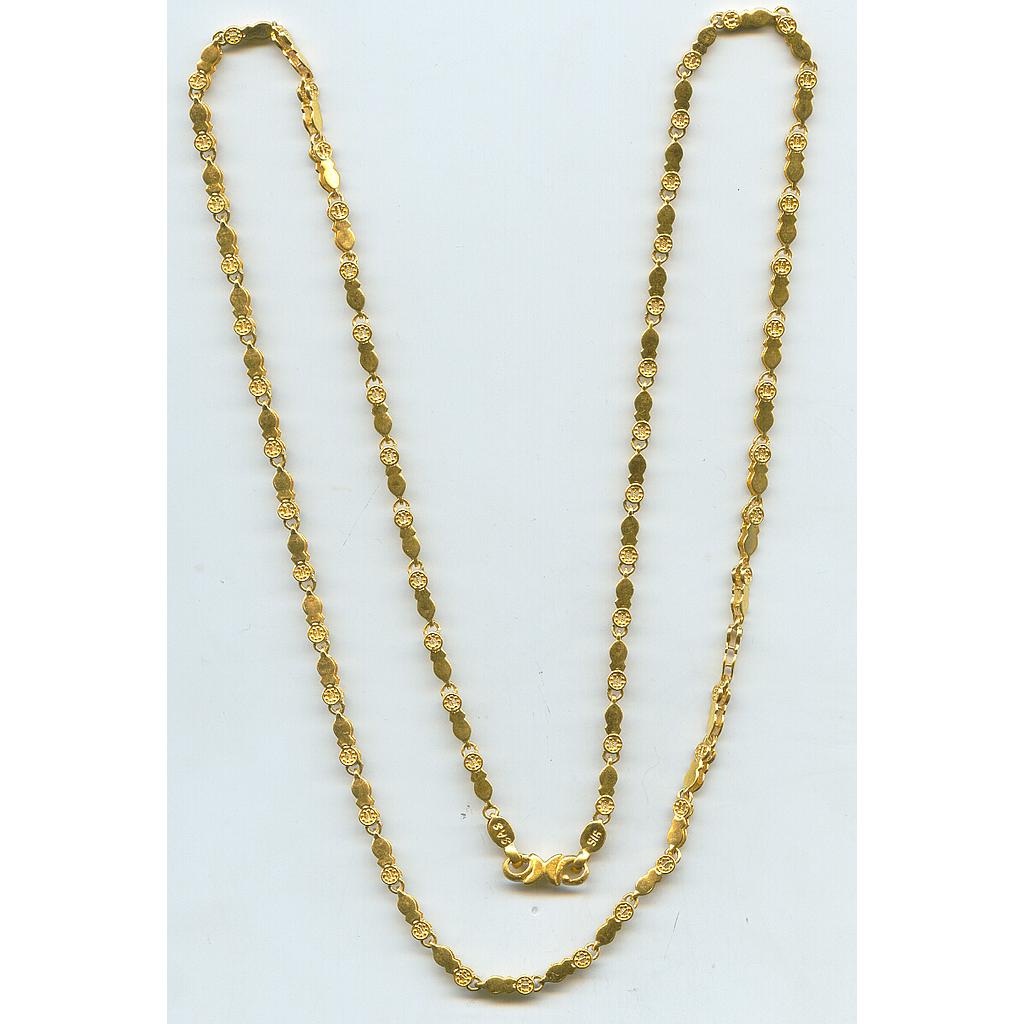 GOLD HALF SET ROUND ANTIQUE GENERAL