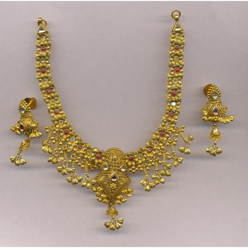 GOLD HALF SET ROUND ANTIQUE GENERAL
