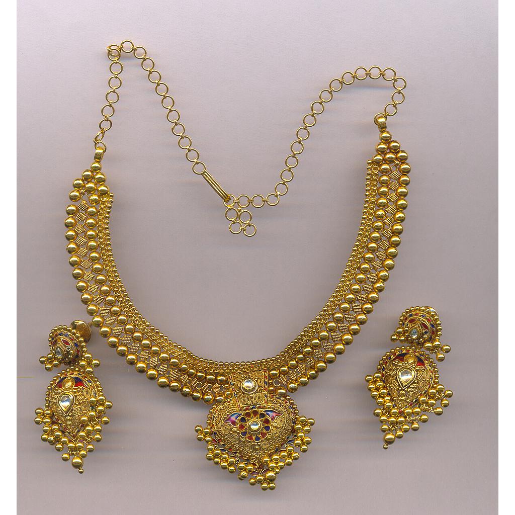 GOLD HALF SET ROUND ANTIQUE GENERAL