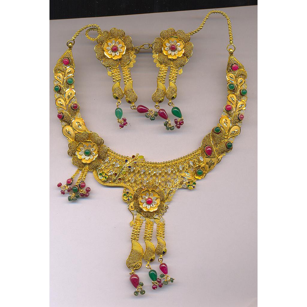 GOLD HALF SET ROUND ANTIQUE GENERAL