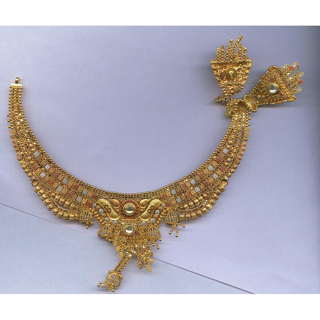 GOLD HALF SET ROUND ANTIQUE GENERAL
