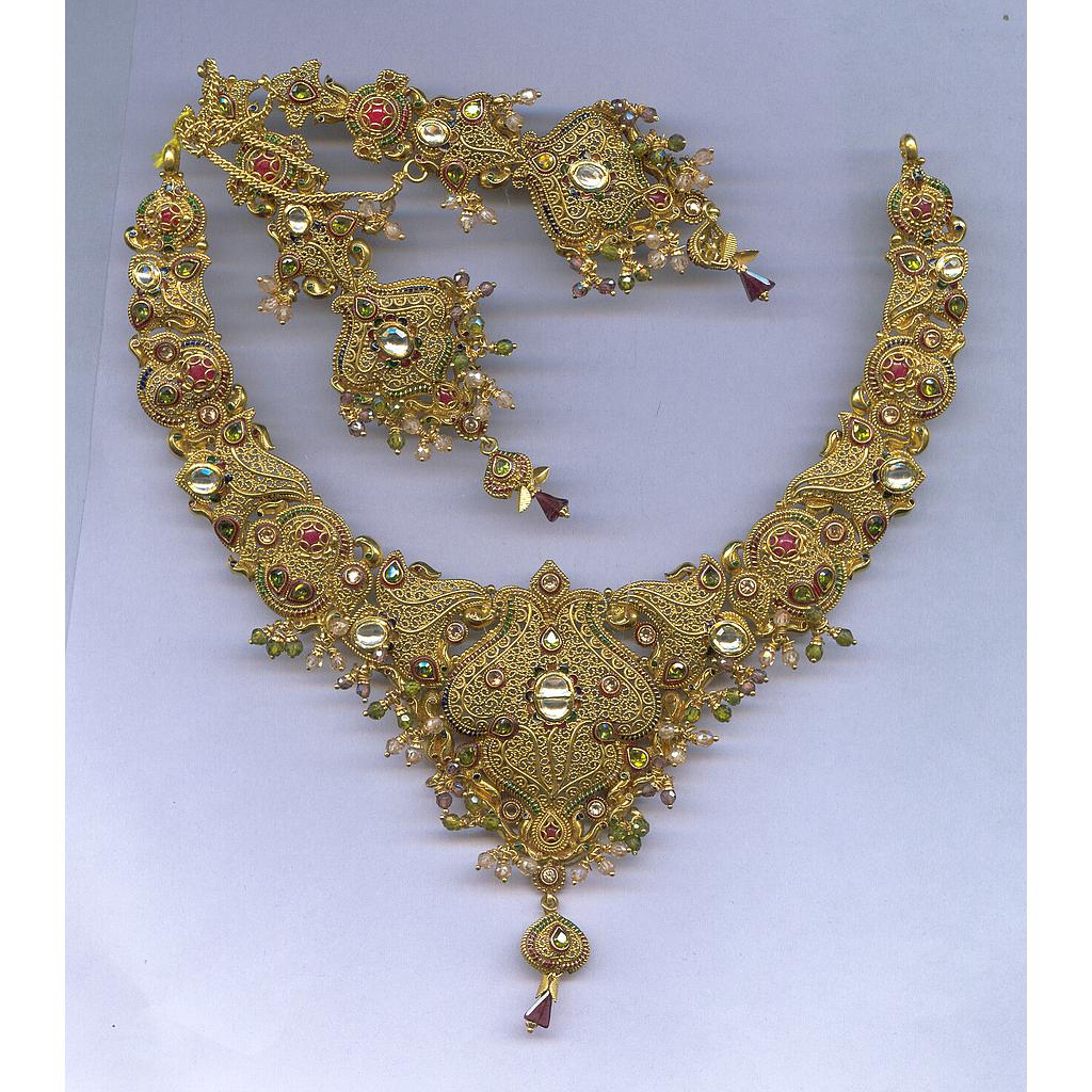 GOLD HALF SET ROUND ANTIQUE GENERAL