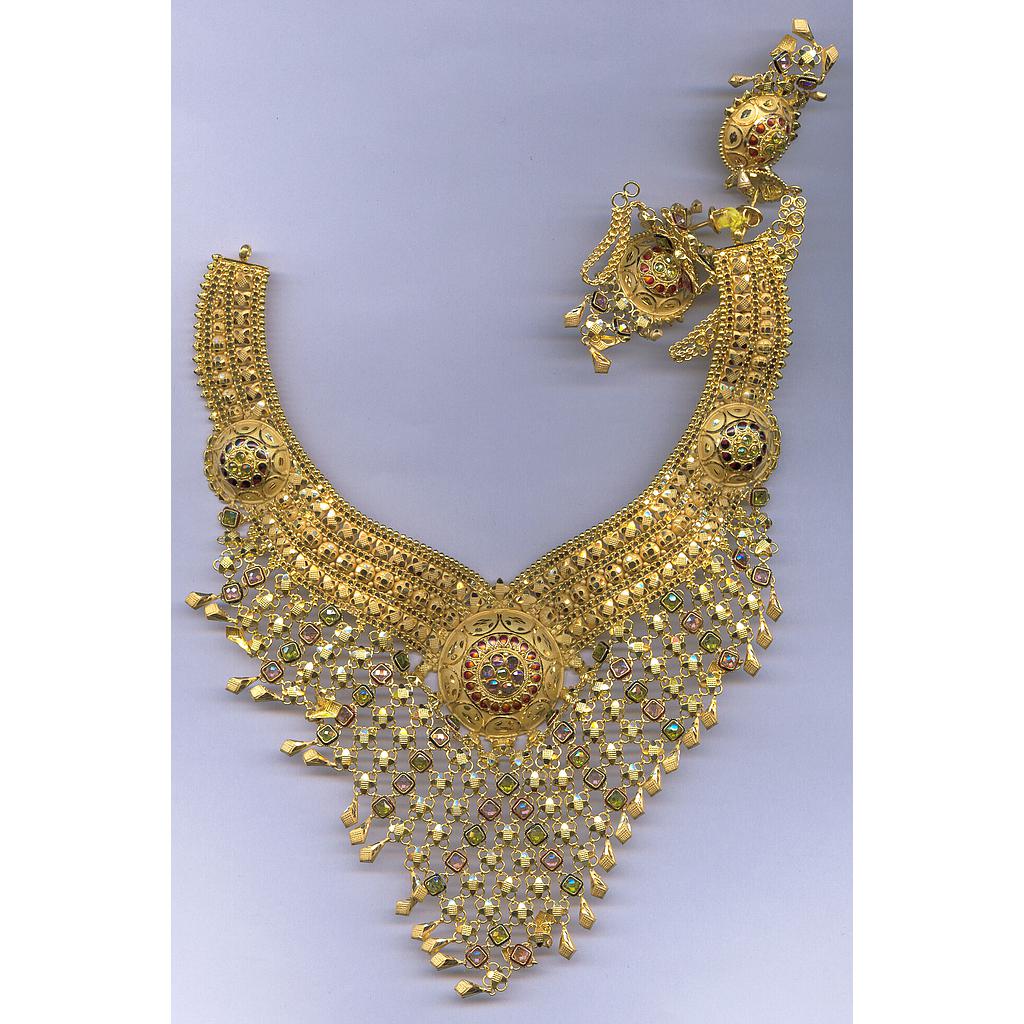 GOLD HALF SET ROUND ANTIQUE GENERAL