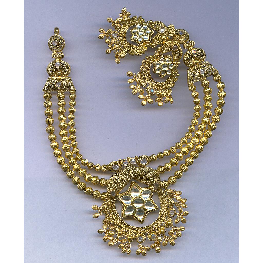 GOLD HALF SET ROUND ANTIQUE GENERAL