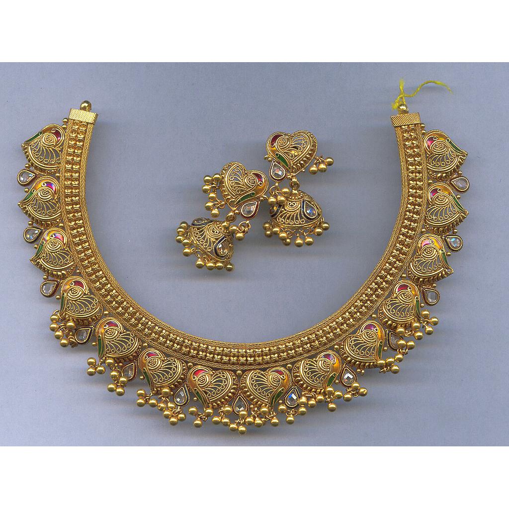 GOLD HALF SET ROUND ANTIQUE GENERAL