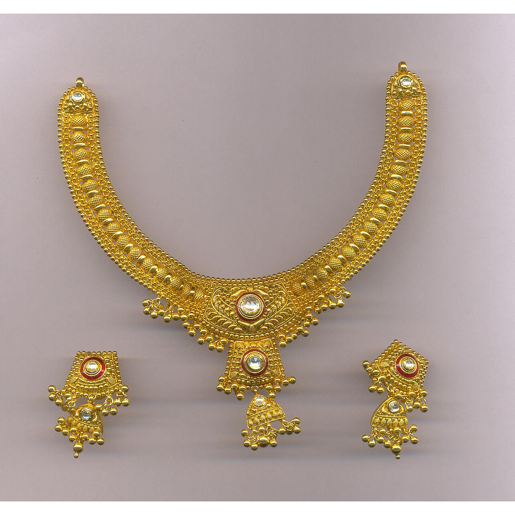 GOLD HALF SET ROUND ANTIQUE GENERAL
