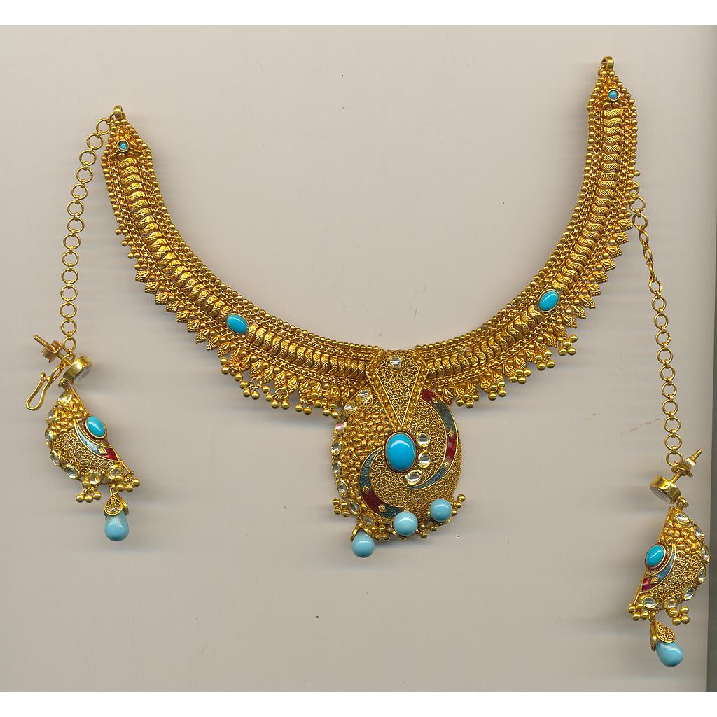 GOLD HALF SET ROUND ANTIQUE GENERAL