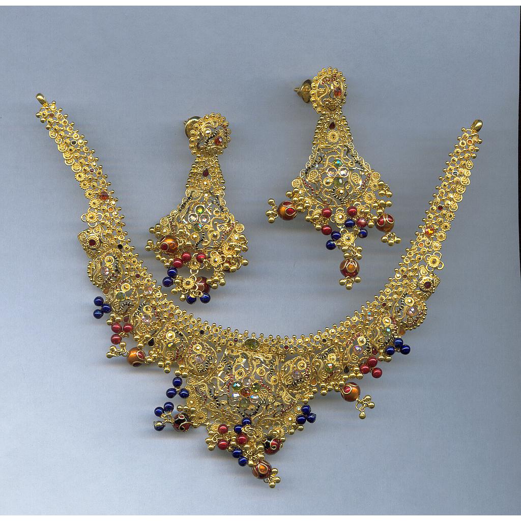 GOLD HALF SET ROUND ANTIQUE GENERAL