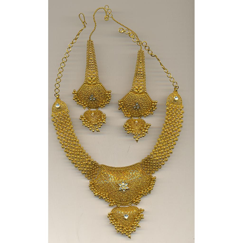 GOLD HALF SET ROUND ANTIQUE GENERAL