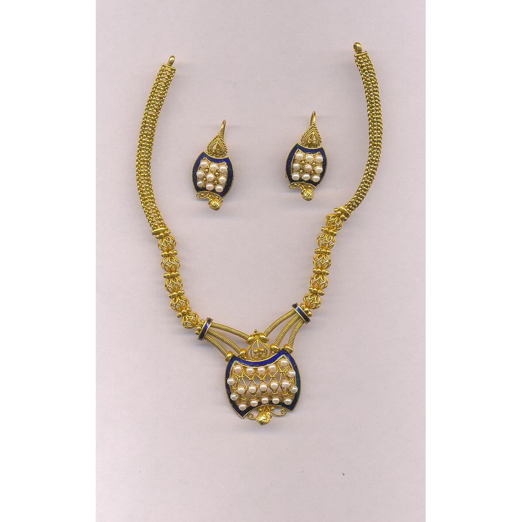 GOLD HALF SET ROUND ANTIQUE GENERAL