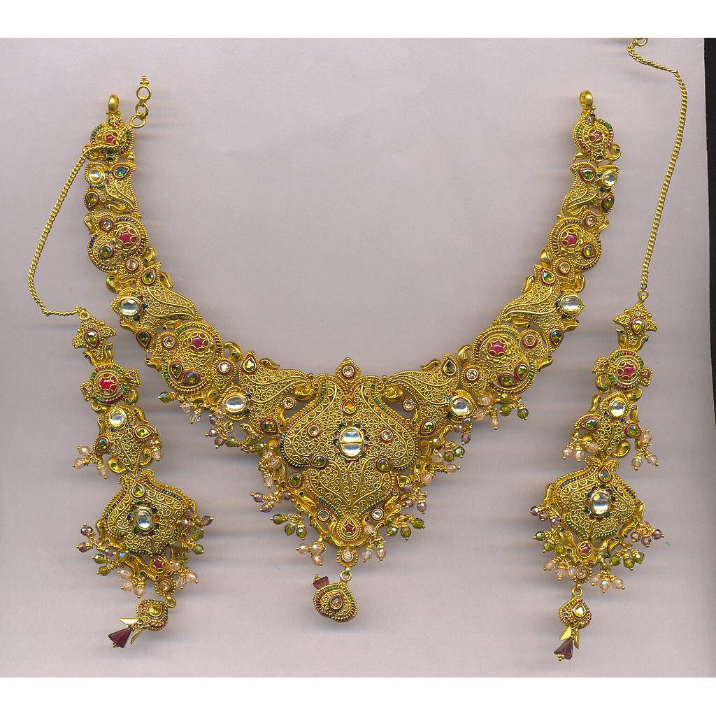 GOLD HALF SET ROUND ANTIQUE GENERAL