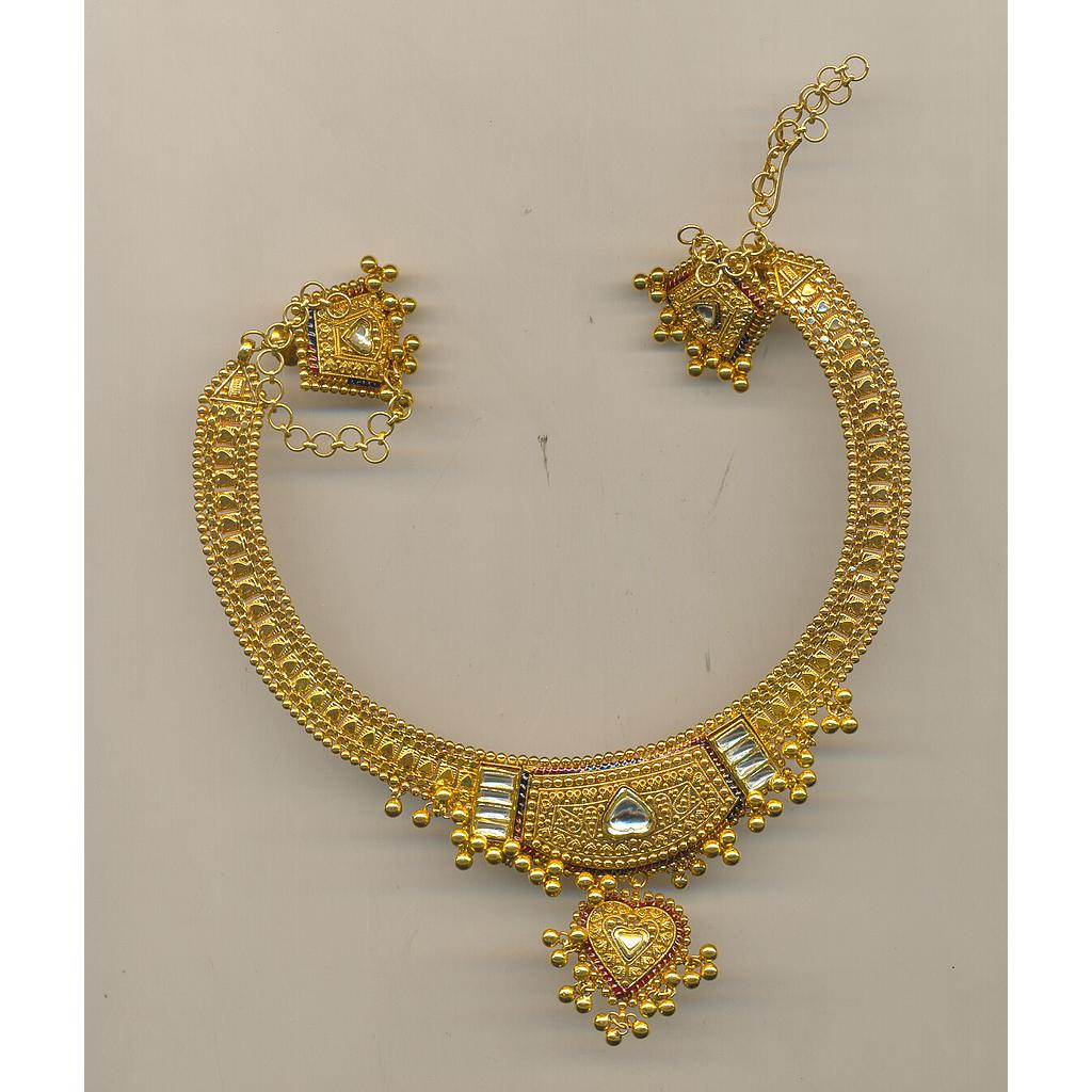 GOLD HALF SET ROUND ANTIQUE GENERAL